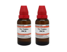 Dr. Willmar Schwabe India Nux Vomica 200 CH 30ml (Pack of 2)