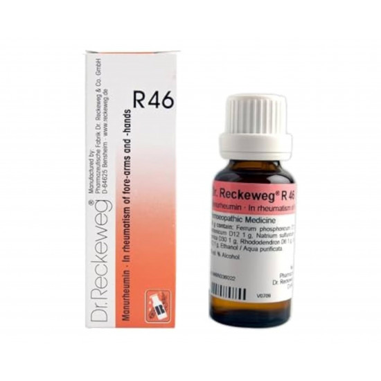 DR RECKEWEG R 46 IN RHEUMATISM OF FORE 22 ML RECKEWEG