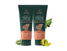 Nat Habit Moringa Vitamin-C Cream Face Wash For Acne, Pimple And Oil Control With Glowing Skin, Paraben & Sulphate Free Face Cleanser For Men & Women (Pack of 2 X 100 g)