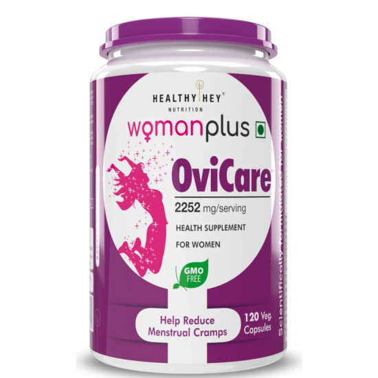 HealthyHey Nutrition Woman Plus OviCare - 120 Vegetable Capsules