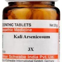 Dr Willmar Schwabe India Kali Arsenicosum Trituration Tablet 3X-| 20GM|