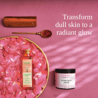 Auravedic Kumkumadi face oil Kumkumadi Tailam for glowing & Kumkumadi oil Ubtan Face pack powder organic kumkum powder Ubtan face wash Combo- 100 ml & 60 gm