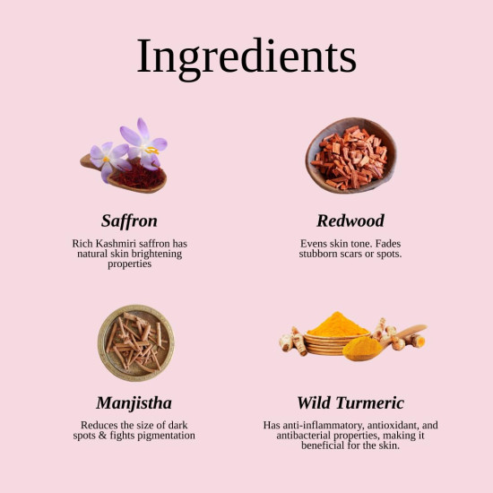 Auravedic Kumkumadi face oil Kumkumadi Tailam for glowing & Kumkumadi oil Ubtan Face pack powder organic kumkum powder Ubtan face wash Combo- 100 ml & 60 gm Auravedic Kumkumadi face oil Kumkumadi Tailam for glowing & Kumkumadi oil Ubtan Face pack powder organic kumkum powder Ubtan face wash Combo- 100 ml & 60 gm