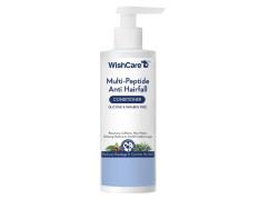 WishCare Multi Peptide Anti Hairfall Conditioner | Controls Hair Fall, For Frizzy Hair & Dry Hair | With Rice Water, Rosemary, Capilia Longa, Hyaluronic Acid & Caffeine | For Women & Men | 200ml