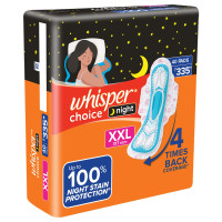 Whisper Ultra Overnight Sanitary Pad For Women With Wings - XXl, 40 Pads