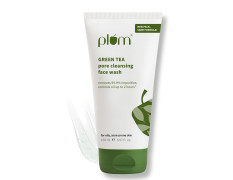 Plum Green Tea Pore Cleansing Face Wash for Oily, Acne Prone, Dry & Combination Skin | with Glycolic Acid | Fight Pimples & Control Excess Oil | Gentle Exfoliating & Non-Drying | Women & Men | 150ml
