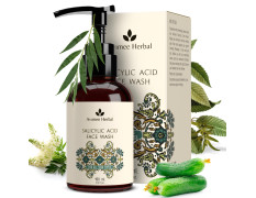 Avimee Herbal 2% Salicylic Acid Face Wash For Oily Skin | Sulphate free, Anti Acne Face | For Acne or Pimples | For Women & Men | 100 mL
