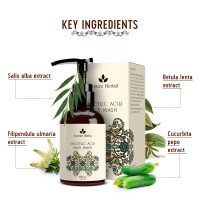 Avimee Herbal 2% Salicylic Acid Face Wash For Oily Skin | Sulphate free, Anti Acne Face | For Acne or Pimples | For Women & Men | 100 mL