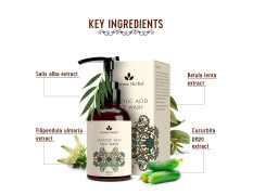 Avimee Herbal 2% Salicylic Acid Face Wash For Oily Skin | Sulphate free, Anti Acne Face | For Acne or Pimples | For Women & Men | 100 mL