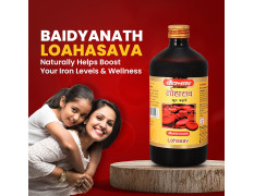 Baidyanath Lohasav - 450ml | An Ayurvedic Formulation| Helpful in Managing Anameia & Loss of Appetite | Helps in Spleen, Liver & Digestive Problems (Pack of 1)
