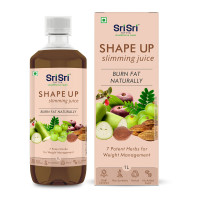 Sri Sri Tattva Shape Up Slimming Juice - Burn Fat Naturally | 7 Potent Herbs For Weight Management | 1L (Pack of 2)