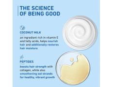 Plum Coconut Milk & Peptides Shampoo for Dry & Frizzy Hair | Provides 22X Shiny & Softer | Paraben-Free | Hair Shampoo for Women & Men | for Straight, Wavy & Rough Hair | pH Balanced | 500ml