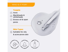 The Man Company 2% Salicylic Acid Face Serum for Men – 30ml | Hyaluronic Acid Base for Acne Prone & Oily Skin | Reduces Excess Oil | Fragrance - Free