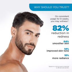 The Man Company 10% Niacinamide Face Serum with Hyaluronic Acid for Men – 30 ml | Reduces Dark Spots | For Blemish-Free Clear & Bright Skin | Fragrance - Free | For All Skin Type