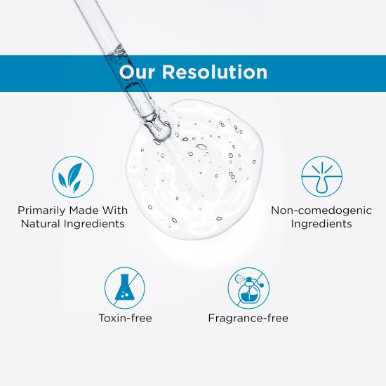 The Man Company 10% Niacinamide Face Serum with Hyaluronic Acid for Men – 30 ml | Reduces Dark Spots | For Blemish-Free Clear & Bright Skin | Fragrance - Free | For All Skin Type