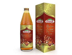 Jai Guruji Badam Kesar Dry Fruit Syrup Sharbat, Instant Refreshing Drink For Summer (Mix with milk Only) – 750 ML