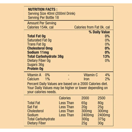 Jai Guruji Badam Kesar Dry Fruit Syrup Sharbat, Instant Refreshing Drink For Summer (Mix with milk Only) – 750 ML