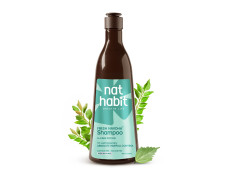 Nat Habit Navdha Rosemary Shampoo For Hair Fall Control| Sulphate & Paraben Free | Soy Fermented Gentle Cleanser|Natural Herbal Shampoo for Women & Men | Amla Reetha Shikakai | Chemical-Free| 250ml