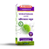 Baidyanath Wheatgrass Juice - 500ml | Natural Superfood Drink | Supports Detoxification & Immune System | Digestive System And Purify Blood