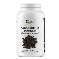 Yuvika Nagarmotha Powder - Cyperus Rotundus Rhizome - Nut Sedge Root 100 Grams