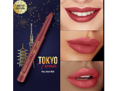 FACESCANADA Ultime Pro HD Intense Matte Lips + Primer - Tokyo Flex Alert N09, 1.4g, Limited Edition | 9HR Long Stay | Primer Infused For Flawless HD Matte Finish | Intense Color | Lightweight