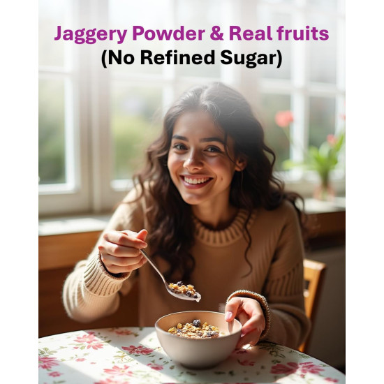 True Elements Fruit & Nut Crunch Muesli 700g - Buy 1 Get 1 FREE | Fruit and Nuts | Cereals for Breakfast | Rich in Fibre | Muesli with Oats and Nuts True Elements Fruit & Nut Crunch Muesli 700g - Buy 1 Get 1 FREE | Fruit and Nuts | Cereals for Breakfast | Rich in Fibre | Muesli with Oats and Nuts