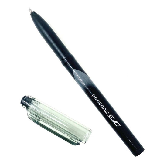 Pentonic EVO 0.7 mm Gel Pen | Black Ink,Pack of 5