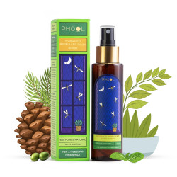 PHOOL LUXURY INCENSE Mosquito Repellent Room Spray I 120 ml|DEET-free|Babies & Mother safe|Protective Shield Against Mosquitos|Extended protection for upto 6+ hours|Scent of Rosemary & Lavender