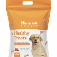 Himalaya Healthy Treats for Adult Dogs | Chicken | 900g | with Gokshura & Flaxseed | Tasty & Nutritious Dog Snack