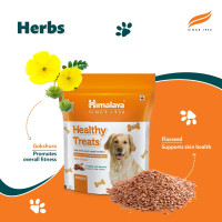Himalaya Healthy Treats for Adult Dogs | Chicken | 900g | with Gokshura & Flaxseed | Tasty & Nutritious Dog Snack