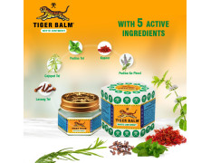 Tiger Balm White Ointment | 9ml each | Pack of 12 | Ayurvedic Pain Relief Balm | for Fast Effective Relief from Headache, Stuffy Nose, Nasal Congestion | Combo Pack