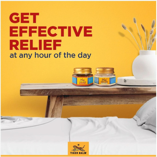 Tiger Balm White Ointment | 9ml each | Pack of 12 | Ayurvedic Pain Relief Balm | for Fast Effective Relief from Headache, Stuffy Nose, Nasal Congestion | Combo Pack Tiger Balm White Ointment | 9ml each | Pack of 12 | Ayurvedic Pain Relief Balm | for Fast Effective Relief from Headache, Stuffy Nose, Nasal Congestion | Combo Pack