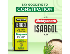 Baidyanath Asli Ayurved Isabgol - Psyllium Husk Powder 200 gm | Boosts Digestion | Constipation Relief Naturally | Rich Source Of Dietary Fiber Supplement (200gm (Pack of 2))