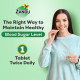 Zandu DiaBTS Tablets|Clinically Proven for results in 3 months| Safe, Natural & 100% Ayurvedic | Helps maintain Healthy Glucose Metabolism |Salacia for Healthy Sugar Management | 90 Tablets
