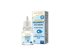 Jagat Pharma Isotine  ISO Amrit Ayurvedic Eye Drops for Tired & Dry Eyes 10 Ml |100% Ayurvedic Formula for Digital Eye Strain | For Dryness, Redness, Itching, Daily Use | AYUSH Certified (Pack of 1)