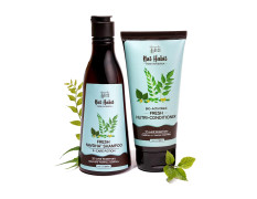 Nat Habit Trileaf Rosemary Shampoo & Conditioner Combo|Herbal Shampoo for Dry Frizzy & Damaged Hair, Hair Fall | Amla Reetha Shikakai| Sulphate Free