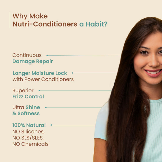 Nat Habit Trileaf Rosemary Shampoo & Conditioner Combo|Herbal Shampoo for Dry Frizzy & Damaged Hair, Hair Fall | Amla Reetha Shikakai| Sulphate Free Nat Habit Trileaf Rosemary Shampoo & Conditioner Combo|Herbal Shampoo for Dry Frizzy & Damaged Hair, Hair Fall | Amla Reetha Shikakai| Sulphate Free