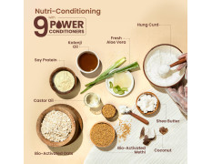 Nat Habit Castor Black Seed Shampoo & Conditioner for Men | Sulphate-Free Hair Growth & Anti Hairfall Shampoo with Amla Reetha | Natural Conditioner for Curly Hair, Dry Frizzy, & Damaged Hair