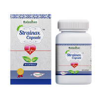 Strainax Capsules - 60 Capsules | Natural Care For Blood Pressure|Pack of 1