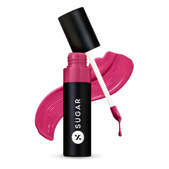 SUGAR Cosmetics Partner In Shine Transferproof Glossy Lipstick | Lasts upto 24hrs | Transferproof & Smudgeproof - 3ml - 08 Pink Pinot SUGAR Cosmetics Partner In Shine Transferproof Glossy Lipstick | Lasts upto 24hrs | Transferproof & Smudgeproof - 3ml - 08 Pink Pinot