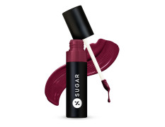 SUGAR Cosmetics Partner In Shine Transferproof Glossy Lipstick | Lasts upto 24hrs | Transferproof & Smudgeproof - 3ml - 13 Mulberry Merlot