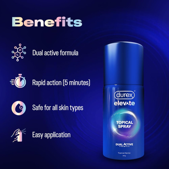 Durex Elevate | Topical Spray For Men