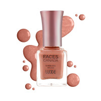 FACES CANADA Ultime Pro Splash Luxe Nail Enamel - Peach Fling (L46), 12ml | Glossy Finish | Quick Drying | Long Lasting | High Shine | Chip Defiant | Even-Finish | Vegan | Non-Toxic | Ethanol-Free