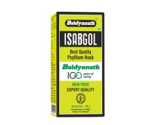 Baidyanath Asli Ayurved Isabgol - Psyllium Husk Powder 100gm | Boosts Digestion | Constipation Relief Naturally | Rich Source Of Dietary Fiber Supplement ((Pack Of 1-100gm))