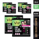 VIP Hair Colour Shampoo Black, 20 ml Pack of 6 | Men and Women Hair Color 100% Grey Hair Coverage for Hair, Beard, Moustache, Chest and Hand Hairs | Hair Dye Shampoo