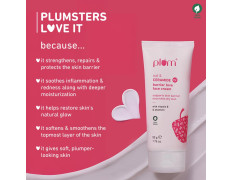 Plum Oat & 1% Ceramide Barrier Love Face Cream | Repairs, Strengthens & Maintains Skin Barrier | Moisturizer with Vitamin E & Allantoin | For Normal, Dry Skin | Women & Men | 50 g