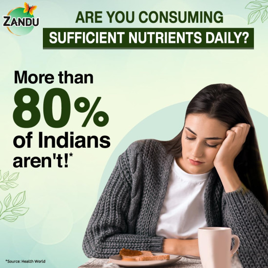 Zandu Daily Health Super Greens (250g): India’s 1st Ayurvedic Blend to Meet your Daily Nutritional Needs | 100% Natural | Contains Green Veggies, Herbs, Fruits, and Grains | Scientifically Proven
