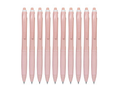 Pentonic B-RT Shades 0.7 mm Ball Point Pen Box Pack | Red Ink, Pack of 10