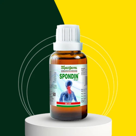 Bhargava Phytolab Spondin Drops Advanced Fast Neck Pain Relief,Effective Homeopathic Remedy for Numbness, Stiffness & Shoulder Pain 30Ml Pack of 2 Bhargava Phytolab Spondin Drops Advanced Fast Neck Pain Relief,Effective Homeopathic Remedy for Numbness, Stiffness & Shoulder Pain 30Ml Pack of 2
