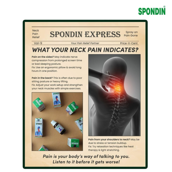Bhargava Phytolab Spondin Drops Advanced Fast Neck Pain Relief,Effective Homeopathic Remedy for Numbness, Stiffness & Shoulder Pain 30Ml Pack of 2 Bhargava Phytolab Spondin Drops Advanced Fast Neck Pain Relief,Effective Homeopathic Remedy for Numbness, Stiffness & Shoulder Pain 30Ml Pack of 2